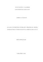 prikaz prve stranice dokumenta Analiza potrošnje energije i prijedlog mjera energetske učinkovitosti za obiteljsku kuću